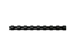 Köitespiraal 16mm plast must 125-le lehele