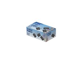 Paberiklamber 51mm must 12tk FOROFIS