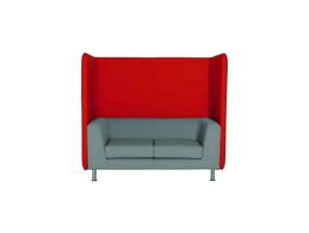 Akustiliste seintega 2 kohaline diivan Notre Dame Lounge 102 (W-CU)