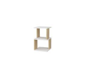 Carter - White, Oak