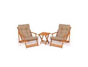 Mööblikomplekt toolid My007 - Brown