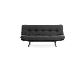 Diivan Misa Small Sofabed - Dark Grey