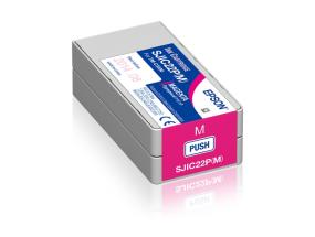 Epson SJIC22P(M) (C33S020603) Ink Cartridge, Magenta