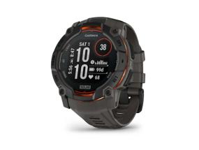 Garmin Instinct 3 Smart Watch 50 mm, Solar, Black with Charcoal Band