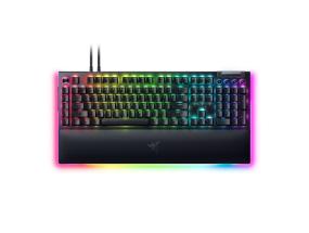 Razer BlackWidow V4 Pro Gaming keyboard Wired, USB QWERTY, US, Green Switch, Black