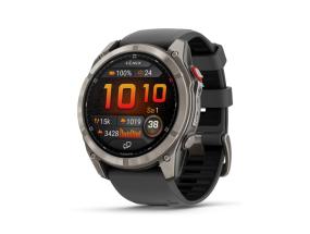Garmin Fenix 8 Pro Smart Watch 51 mm AMOLED Sapphire, Titanium, Graphite/Black silicone band