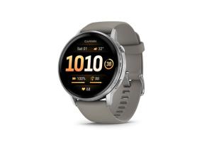 Garmin Venu 4 Smart Watch 45 mm Silver / Silver Gray Silicone Band
