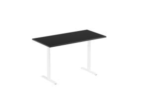 Adjustable Height Table Up Up Bjorn White, Table top M Black