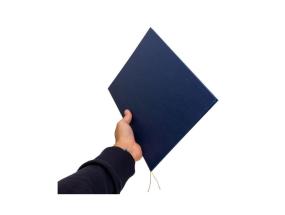 Diplomikaaned OLIMPIC A4 sinine kuldpaelaga
