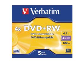 DVD+RW 700MB 4X 80min Verbatim tavakarbis