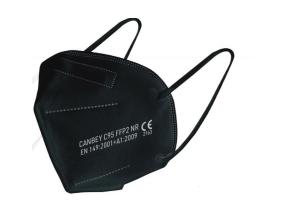 Kaitsemask respiraator FinTurk Canbey FFP2 klapita 10tk pakis must