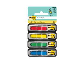 Järjehoidja 11,9x43,2mm POST-IT 684-ARR3 4 värvi pakis