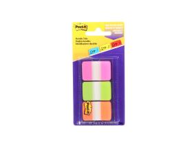 Järjehoidja 25,4x38mm POST-IT 686PGO 3 värvi pakis