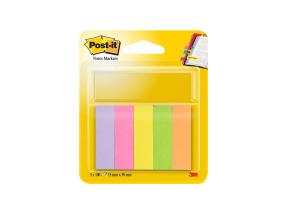 Järjehoidja paberist 15 x 50mm POST-IT 670 5 värvi