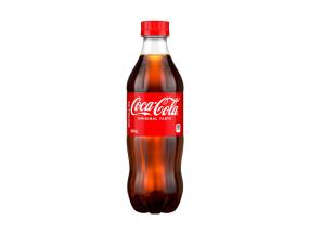 COCA-COLA 0,5L plastpudelis