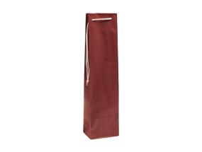 Kinkekott, paelsangaga, 95x65x380+40 mm, 38 gsm, punane