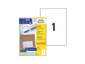 Kleebisetikett AVERY Zweckform 210x297mm 100 lehte (3478)