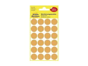 Kleebisetikett AVERY Zweckform Q18mm neoonoranz 96tk (3173)