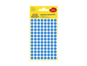 Kleebisetikett AVERY Zweckform Q8mm sinine 416 tk (3011)