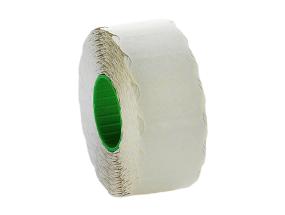 Kleebisetikett hinnapüstolile 26x16mm valge kergliimiga 1000tk rullis