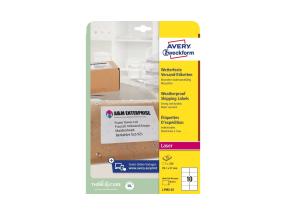 Kleebisetikett ilmastikukindel AVERY Zweckform 99,1x57mm 25 lehte (L7992-25)