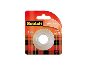 Kleeplint 19mm x 33m SCOTCH Crystal Clear 600