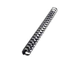 köitespiraal 8mm plast must 50-le lehele	
