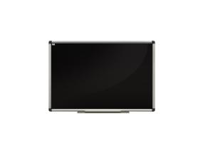 Kriiditahvel 900x600mm must magnetpind 2x3