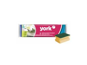 Küürimiskäsn nõgususega 5tk pakis YORK