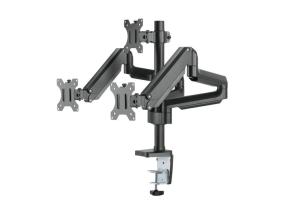 Kuvarihoidja monitorihoidja 3-le monitorile DELTACO Triple Gas Spring