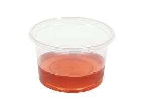 Läbipaistev degusteerimistops 50ml diameetriga 71mm, pakis 100tk
