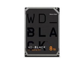 HDD WESTERN DIGITAL Black 8TB SATA 256 MB 7200 rpm 3,5" WD8001FZBX