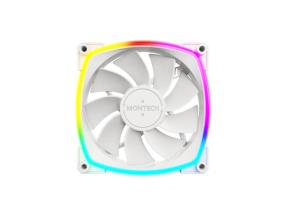 CASE FAN 120MM/RX120 PWM WHITE 3 IN 1 MONTECH
