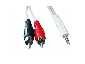 CABLE AUDIO 3.5MM TO 2RCA 2.5M/CCA-458-2.5M GEMBIRD