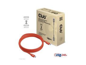 CABLE USB-C TO USB-C 3M/M/M CAC-1513 CLUB3D