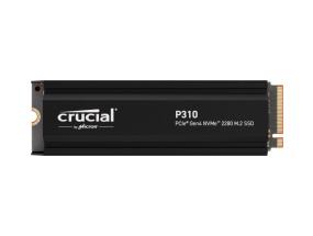SSD CRUCIAL P310 2TB M.2 PCIe Gen4 NVMe 3D NAND Write speed 6000 MBytes/sec Read speed 7100...
