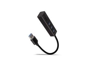 I/O HUB USB3.2 3P SD/MICROSD/0.2M HMA-CR3A AXAGON