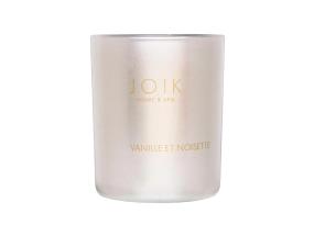 Lõhnaküünal JOIK Vanille et noisette klaastopsis 150g