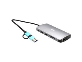 I-TEC USB-C Metal Nano Dock 3xDisplay+PD