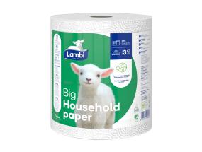 Majapidamispaber 3-kihiline LAMBI Big 1rl
