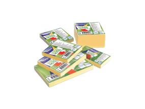 Märkmekuup 76x76mm FORPUS Sticky Notes kollane 400 lehte