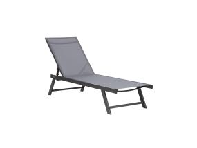 Lamamistool ARIO 59,5x190xH32-96cm, tumehall