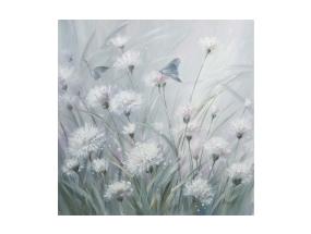 Õlimaal 60x60cm, võililled 2