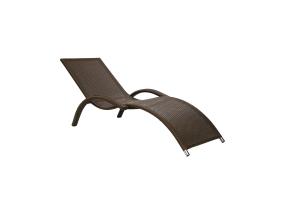Lamamistool MERIDIAN 70x175xH28/70cm, kohvipruun