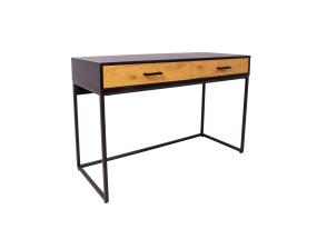 Kirjutuslaud AMSTERDAM 120x50xH79cm, tamm/must