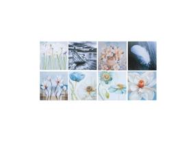 Seinapilt PICTURE LAND 25x25cm, trükitud, mix