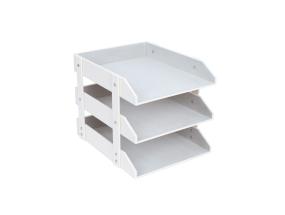 Dokumendiriiul WILMA 28x35xH27cm, valge