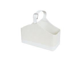 Ajalehekorv WILMA 37,5x17,5x27cm, valge