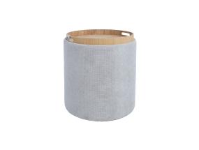 Tumba/laud HIRO D39xH44cm, beež, panipaigaga