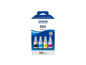 Tindikassett Epson T6646 Multipakk must ja värvid L100/L110/L120/L130 L200/L210/L220 L300/L310/L350/L355/L365/L382/L386 L455/L486 L550/L555/L5...